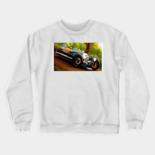 Morgan 3 Wheeler Cartoon Crewneck Sweatshirt